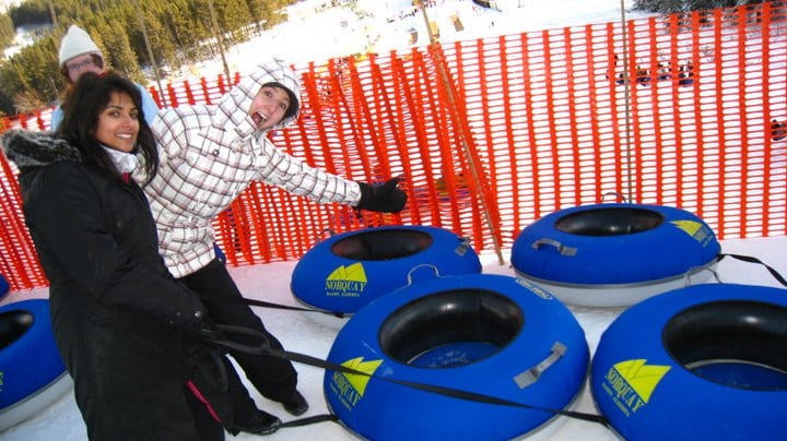 Winter Activities - Snow Tubing Snow Tubing at Mt. Norquay