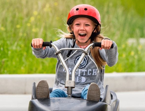 summer activities Canada olympic park skyline luge