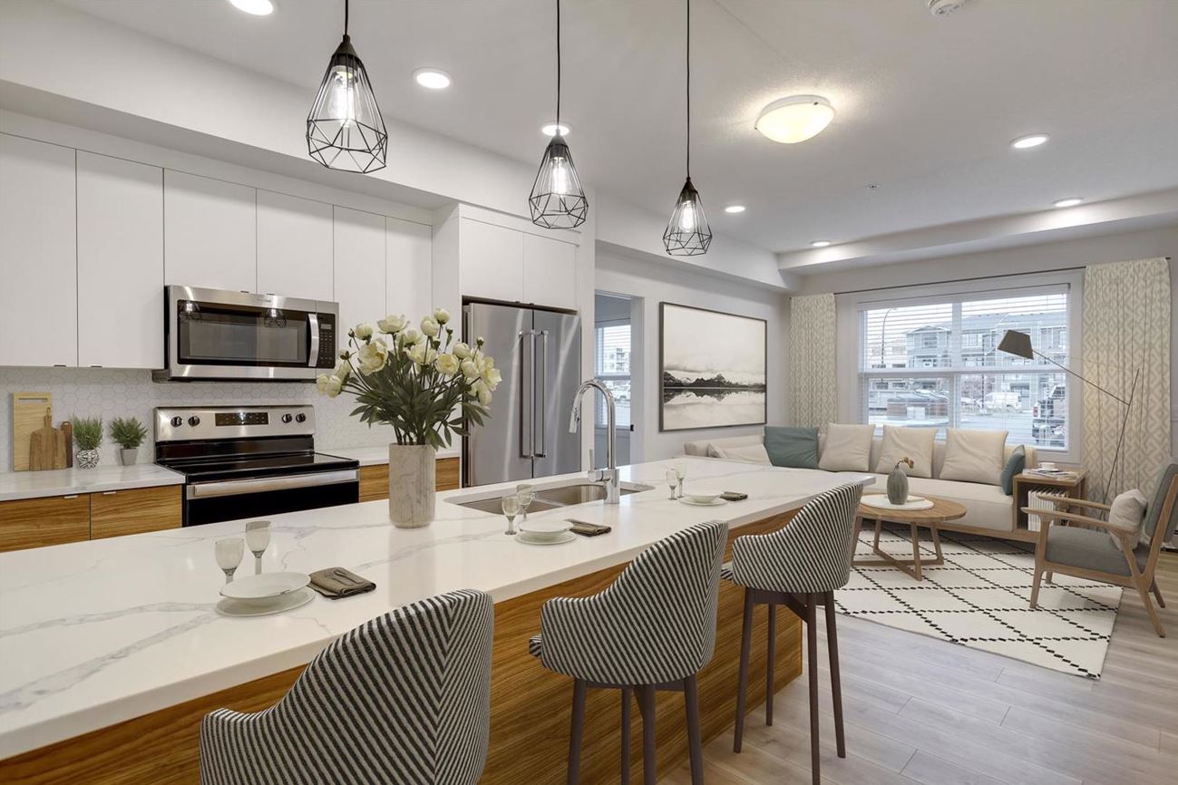 Quesnay Currie Barracks Calgary condos for sale interior