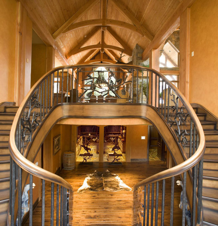 silverhorn home interior in bearspaw