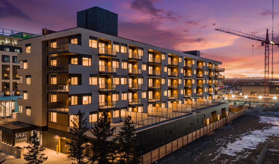 The Mondrian condos West District, Calgary